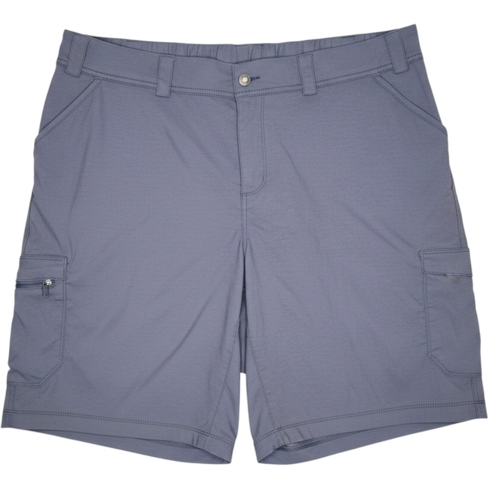 Duluth Trading Dry On The Fly Cargo Shorts Gray Women 20W Hiking Outdoor Utility